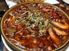 -东来菜馆•手抓海鲜家常菜•海鲜锅贴(鸽子窝店)