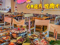 -叽叽扎扎烤肉场(生态城万达店)