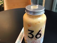 -36抹茶·千层与鲜果茶(欢乐海岸店)