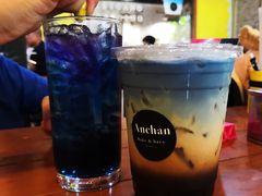 -蝶豆花蓝面条