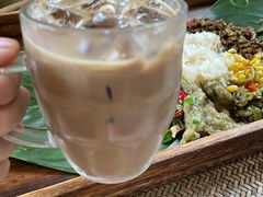 冰咖啡-mamalao老挝烤肉糯米饭