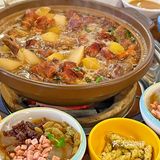 近期想推荐的卖肉店，炭火牛腩煲真的好吃![强]