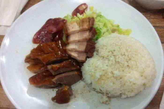 「鸭肉叉烧饭十鸭翅」看到就流口水了