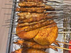 -街角等你.大连海鲜烧烤.经典铁板海鲜串(西安路店)