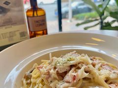 奶油蘑菇培根面奶油蘑菇培根面-UPPER KITCHEN(延安路店)