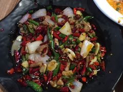 火爆鸭肠-土桥手掌鸡·26年灌县老味道(都江堰店)