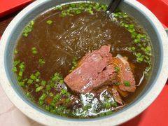 干切牛肉粉丝汤-老新隆牛肉锅贴(新街口店)
