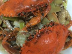 姜葱焗肉蟹-顺峰渔港中国人的餐厅