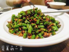 榄菜肉碎四季豆-熠盛粤味·顺德桑拿鸡(永康路店)