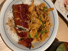 鳗鱼拼照烧鸡肉饭-yokocho上横町·日本食街(深业上城店)