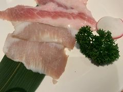 A黑毛猪颈肉-赤坂亭·M9和牛烧肉·铁板烧·日料398放题(长泰广场店)