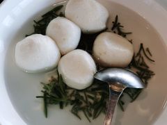 纯菜鱼丸汤-茗醉园茶楼