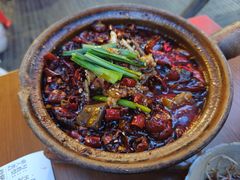 砂锅油泼毛血旺-罗妈砂锅(四川成都奎星楼店)