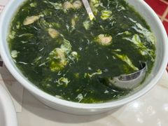 下锅烂蚬肉鸡蛋汤-子霖南山鲜虾面(南山总店)