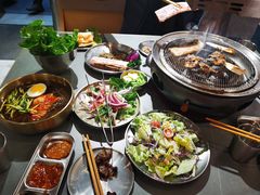 -围炉肉舍•炭烤活鳗•丹东海鲜烤肉(步行街店)