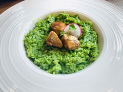 青豆菠菜汁鹅肝烩米饭-G+KITCHEN(龙湖狮山天街店)