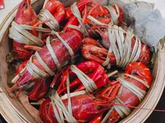 清蒸水果酵素小龙虾-小鳌陪你小排档·四季小龙虾·田鸡·宵夜(中央第五街店)