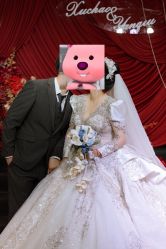 -桃子造型婚纱礼服(凤起广场店)