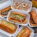 在杭州！！美式三明治🥪料好足。。。