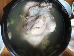-梨花参鸡汤