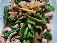 爆炒八爪鱼-阿尔法海鲜排档(爱琴海店)