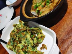 韭菜炒鸡蛋-海宁煲农家菜(惠南镇店)