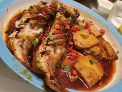 黄鱼烧豆腐-阿瓦山寨·湘菜现炒·剁椒鱼头王(咸阳总店)