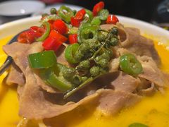 酸汤脆笋肥牛-额娘·现烙春饼烤鸭(太原总店)