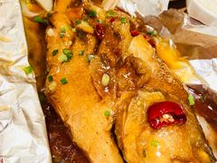 锡纸鲈鱼-金掌勺锅包肉(太原万达店)