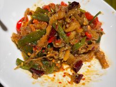 烧椒火烤茄子茄子-一坐一忘云南菜(卓悦中心)