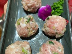 贡菜猪肉丸-谭鸭血老火锅(七宝万科广场店)