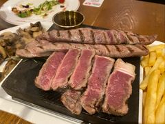 牛腹裙扒+羔羊柳双拼-Entrecôte 法国牛扒馆(保利·时光里店)