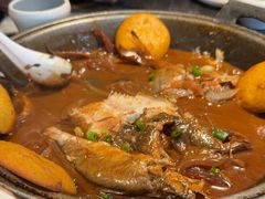 鱼锅饼子-五谷丰登农家院·地道胶东菜·海鲜烧烤(威海店)