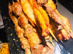 热气羊肉串-京韵胡同·酱香羊蝎子火锅涮肉(长寿路店)