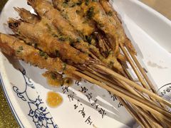 咸蛋黄串串虾-明丰小渔馆(明月路店)