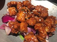 雪花糖醋里脊-绿茶餐厅(蓝色港湾店)