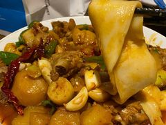 新疆大盘鸡-天山醉美·新疆餐厅(富华里店)