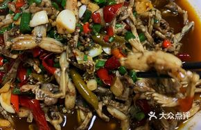 Dry-Braised Green Bullfrog