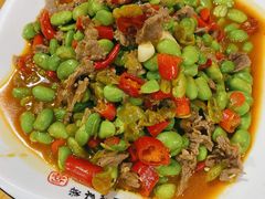 毛豆炒牛肉-小口味