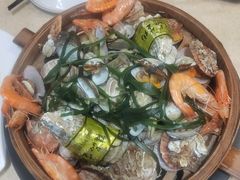 -船梆煮•蒸汽海鲜·炉火烤肉(五四广场店)