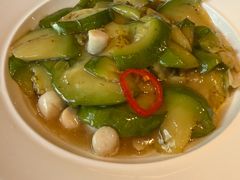 鲜贝烧茄子-宝轩渔府·老字号海鲜·正宗津菜(水上店)