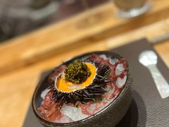 Marinated&nbsp;Botan&nbsp;Shrimp&nbsp;with&nbsp;Sea&nbsp;Urchin&nbsp;and&nbsp;Caviar-Waku Ghin(滨海湾金沙店)
