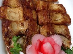 香煎金尊鱼-郑厨私房菜