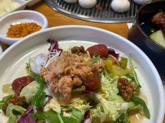 -草家酱蟹炭火烤肉店(珲春南路一店)