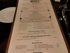 菜单-Keens Steakhouse