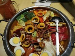 年糕火锅-韩香福脊骨汤锅(上杭路店)