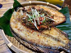 香茅草烤鲈鱼-云上千禾(水上店)