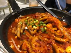 招牌辣鸡爪煲-HOTISLAND海鸡岛·韩国料理(江南西店)