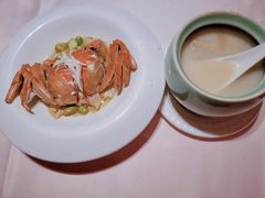 大闸蟹毛豆百叶蒸-蟹榭(静安寺晶品商场店)