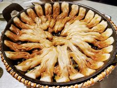 大公鸡粘卷子-华盛园卷子王农家菜水库鱼